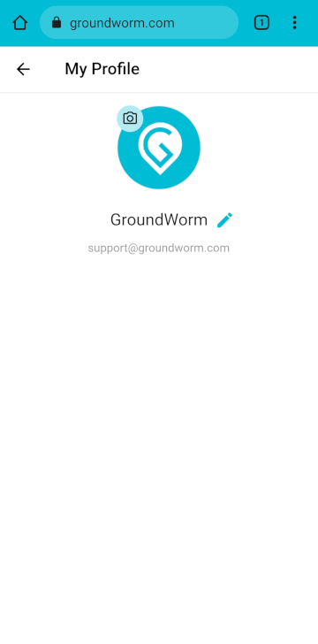 Setup User Profile in GroundWorm